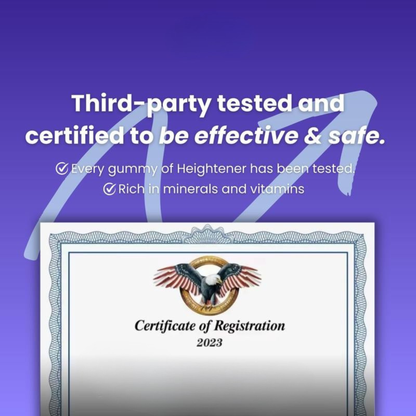 Voleria™ Heightener Overnight Growth Gummies